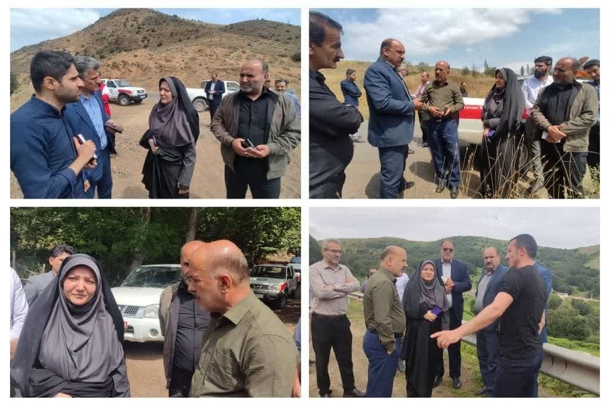 بازدید فرماندار سیاهکل از روستاهای بخش دیلمان