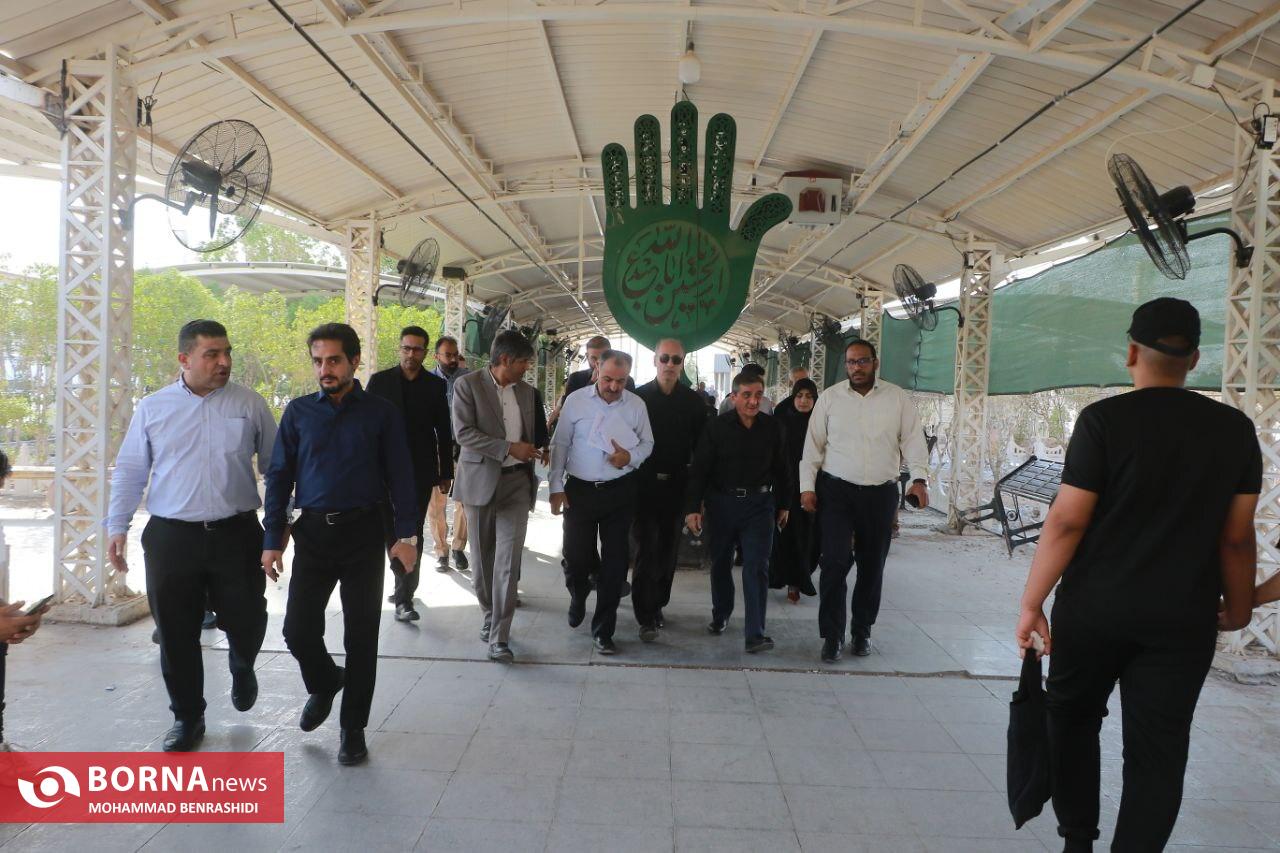 مدیرعامل سازمان منطقه آزاد اروند: مرز شلمچه نیازمند توسعه منطبق با استانداردهای جهانی و مدیریت واحد است مدیرعامل سازمان منطقه آزاد اروند: مرز شلمچه نیازمند توسعه منطبق با استانداردهای جهانی و مدیریت واحد است