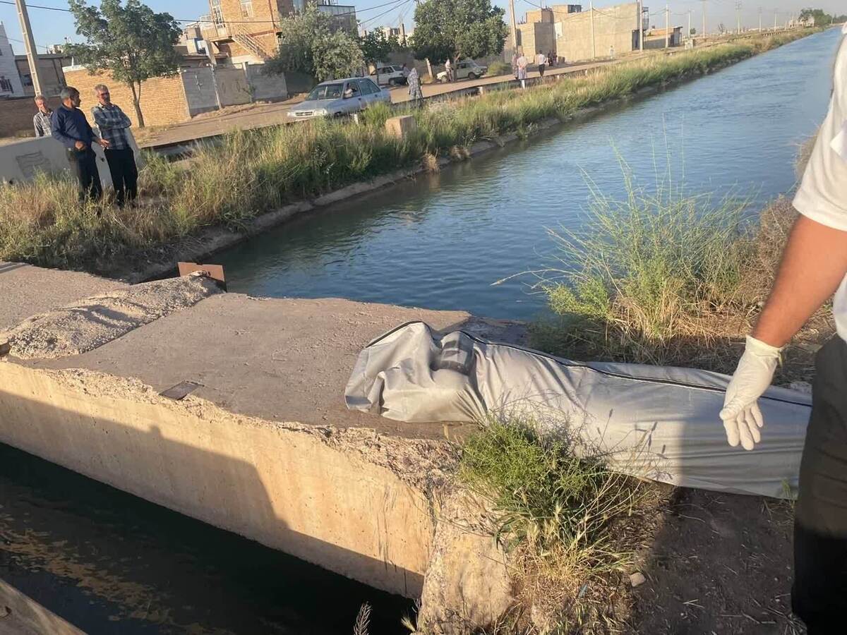 افزایش خطر غرق‌شدگی در کانال‌های آب قزوین با شروع تابستان