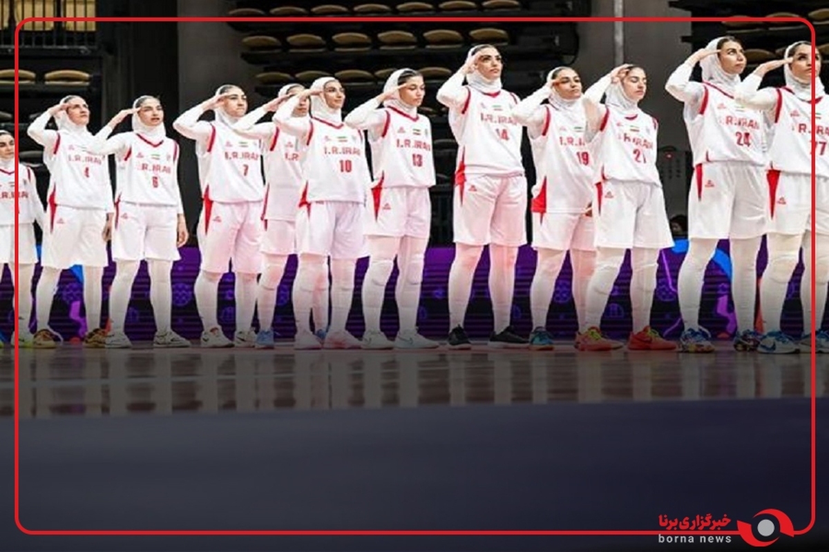 خلاصه بازی بسکتبال بانوان ایران مقابل جزایر کوک در کاپ آسیا چین