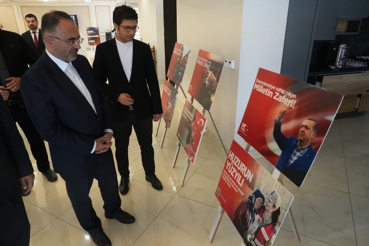 حضور سرپرست معاونت سیاسی و اجتماعی استانداری آذربایجان‌غربی در مراسم سالگرد کودتای ۱۵ جولای ترکیه در ارومیه