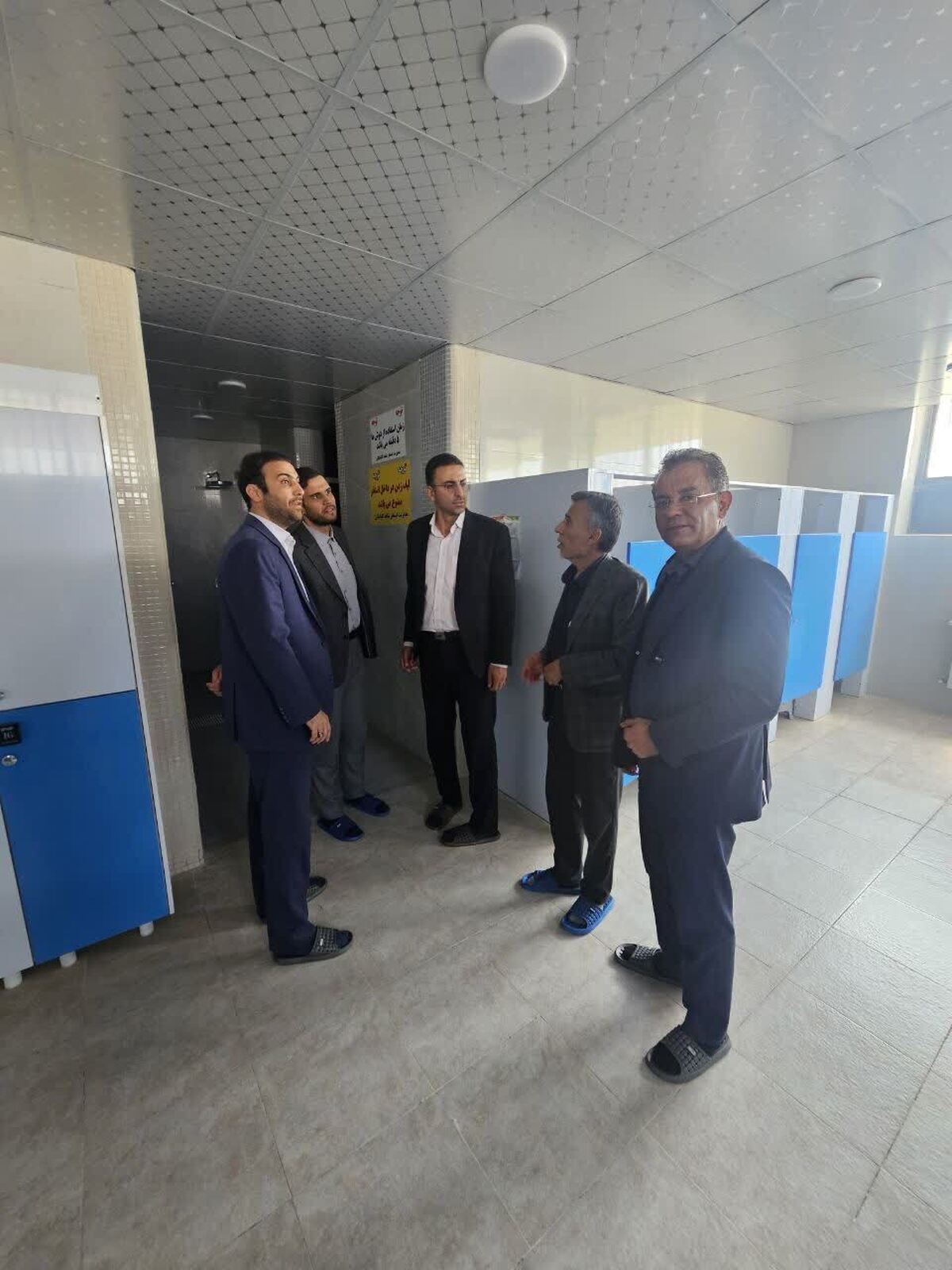 بازدید معاون مدیرکل بازرسی وزارت ورزش و جوانان از اماکن ورزشی گلپایگان