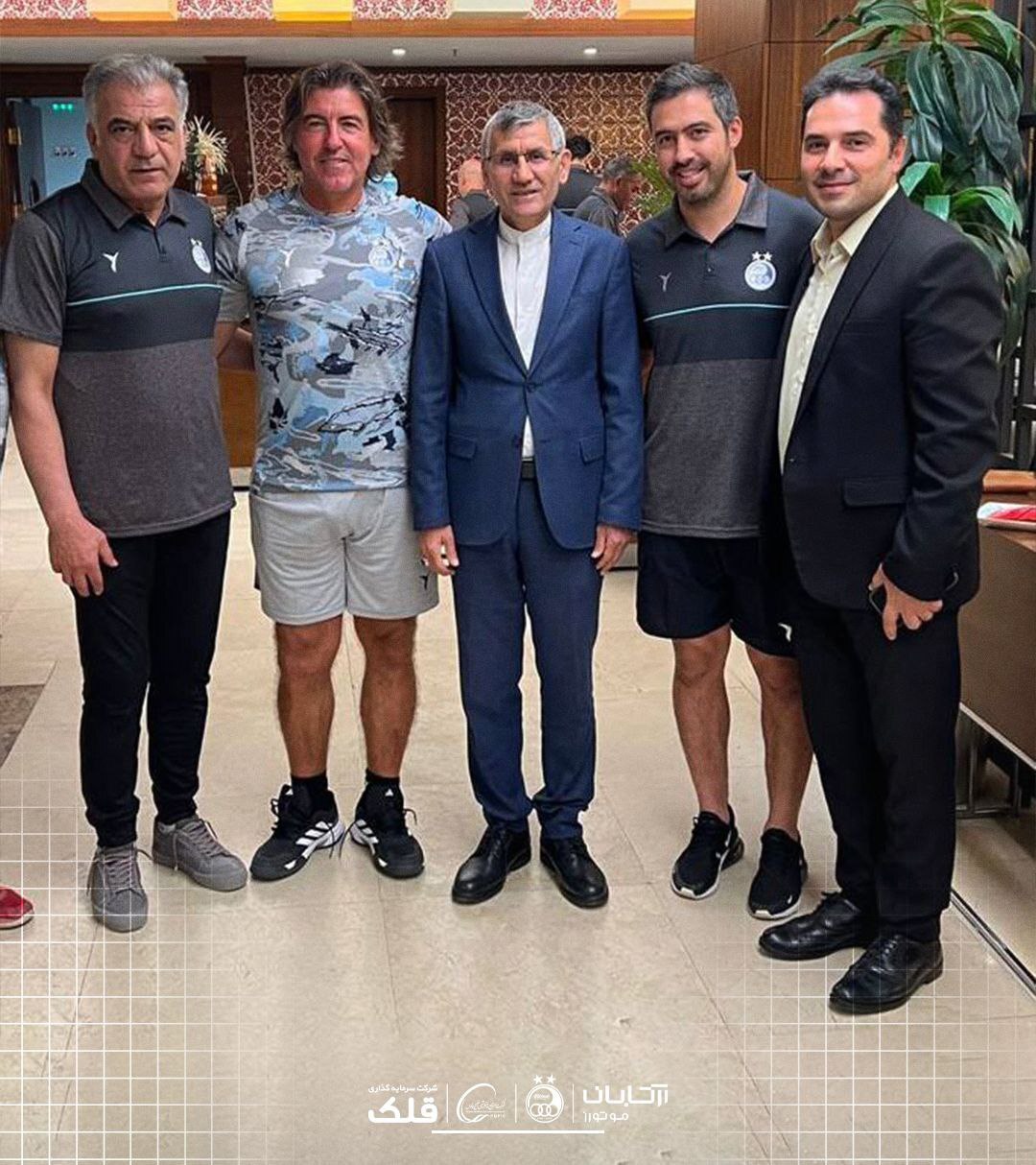 مهمانان ویژه در اردوی استقلال در ترکیه+ عکس