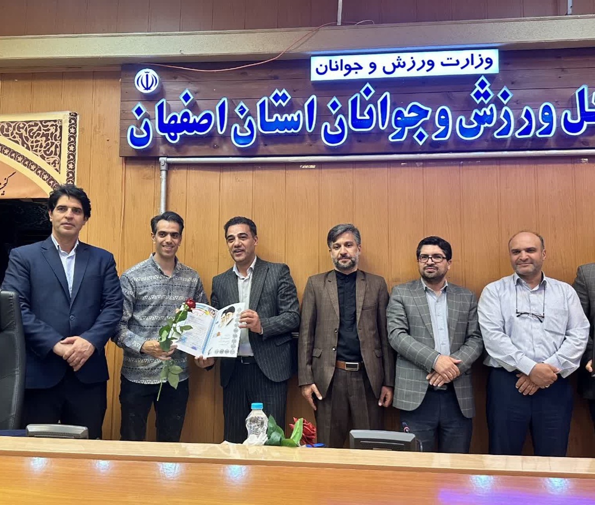 تجلیل از دانشجویان ورزشکار اصفهانی جا مانده از مسابقات جهانی آلمان