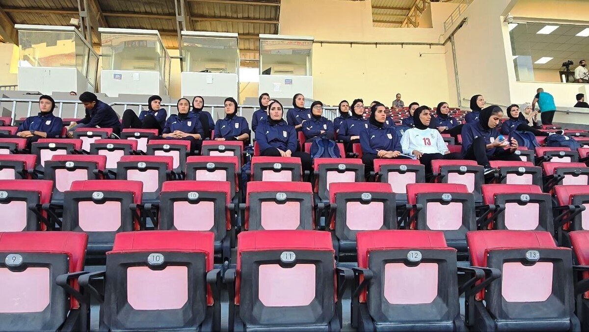 کادرفنی تیم ملی بانوان دیدار حیاتی گروه را آنالیز کردند