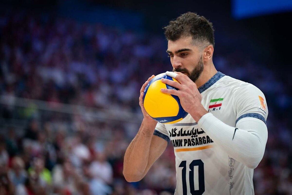 اسماعیل‌نژاد امتیازآورترین بازیکن دیدار ایران و لهستان شد