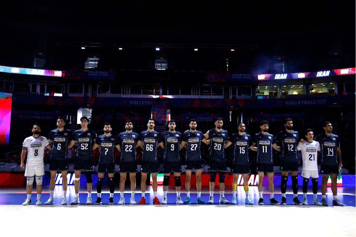 اعلام ترکیب تیم ملی والیبال ایران برابر چین