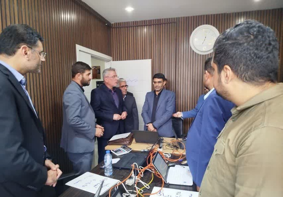 بازدید معاون سیاسی استانداری قزوین از آزمون فراگیر دستگاههای اجرایی 