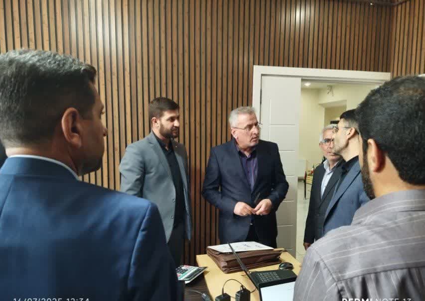 بازدید معاون سیاسی استانداری قزوین از آزمون فراگیر دستگاههای اجرایی 