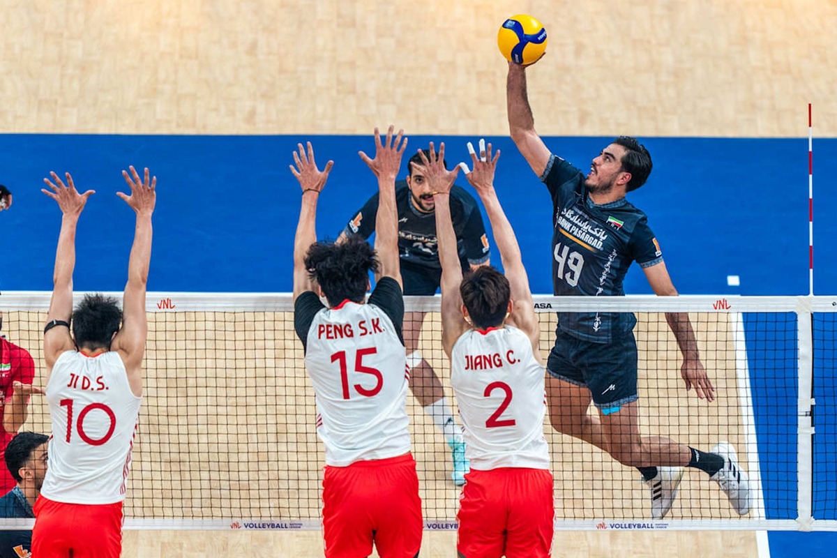 مرتضی شریفی امتیازآورترین بازیکن دیدار ایران و چین شد