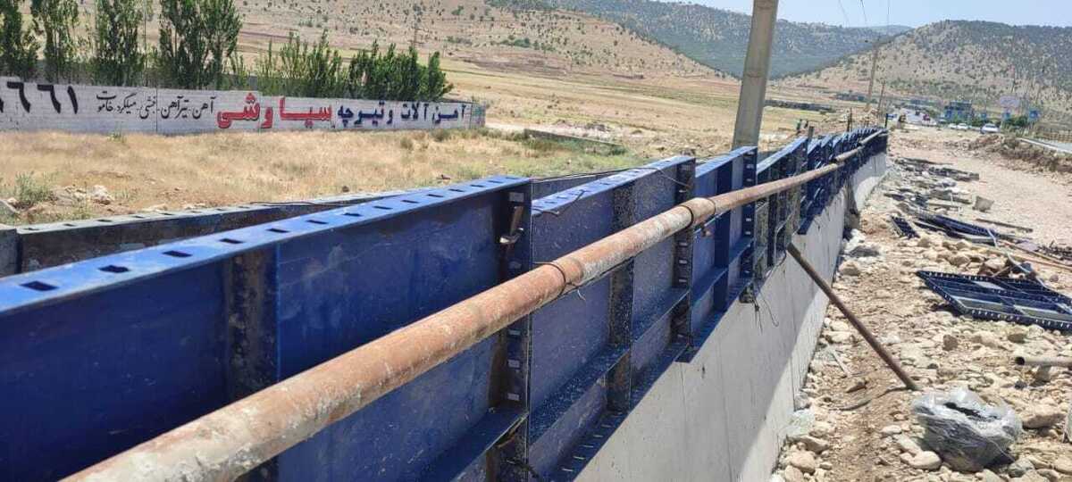 مراحل پایانی ساماندهی ورودی شهر یاسوج توسط راهداری و حمل‌ونقل جاده‌ای استان