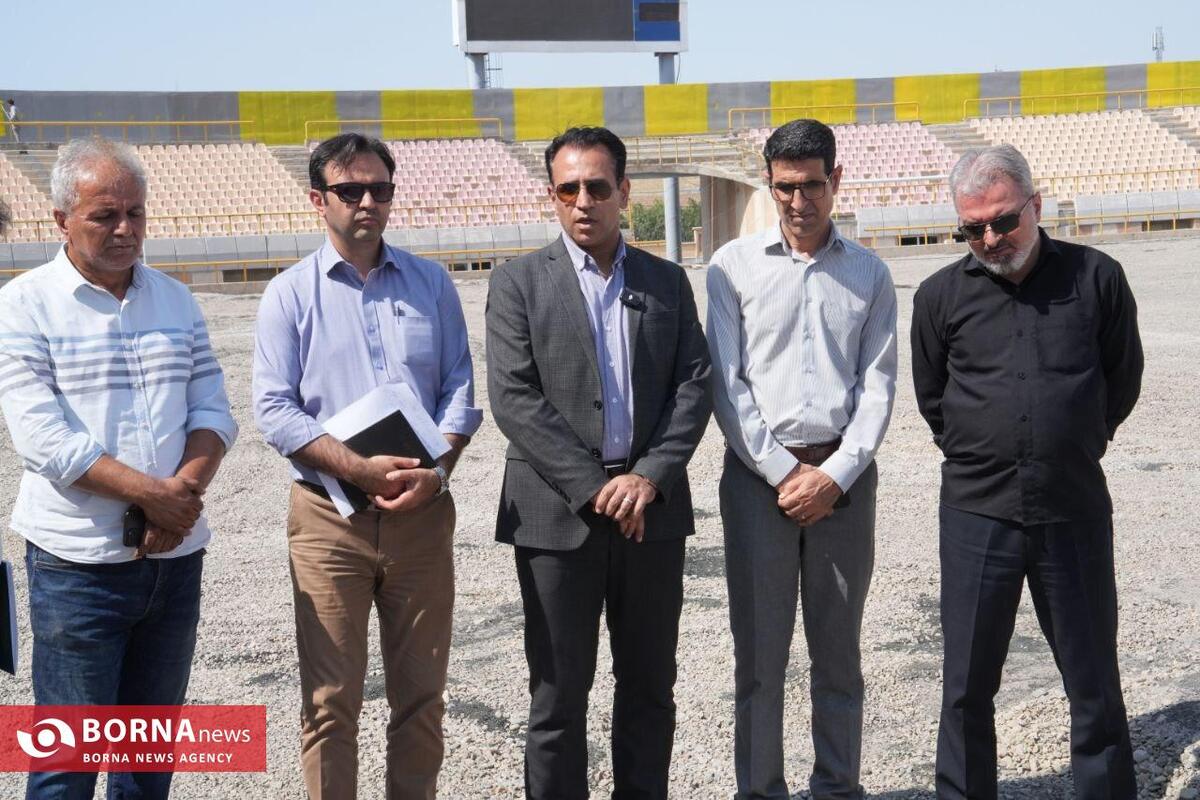 بیرامی : عملیات اجرایی استادیوم ۱۵ هزار نفری شهید باکری با تمام توان آغاز شده / تحویل چمن تا ۲۰ روز آینده