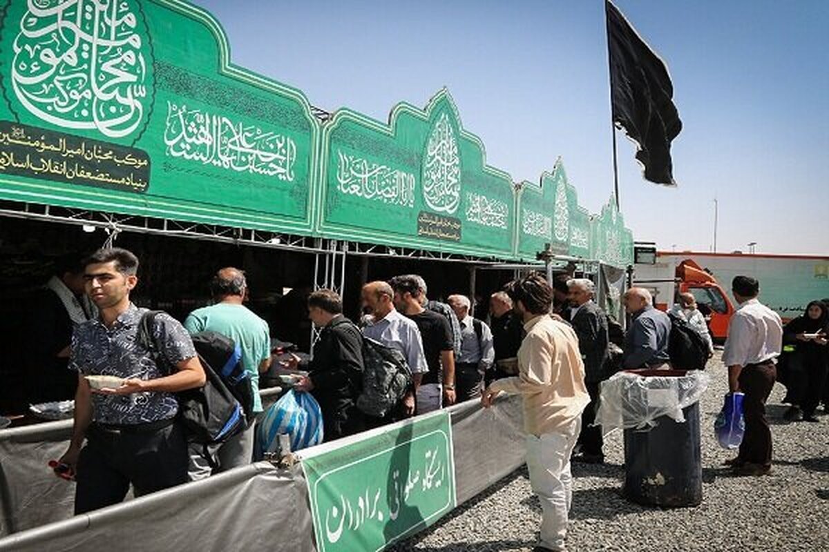 برپایی ۳ موکب در مرز بازرگان برای استقبال از زائران اربعین حسینی