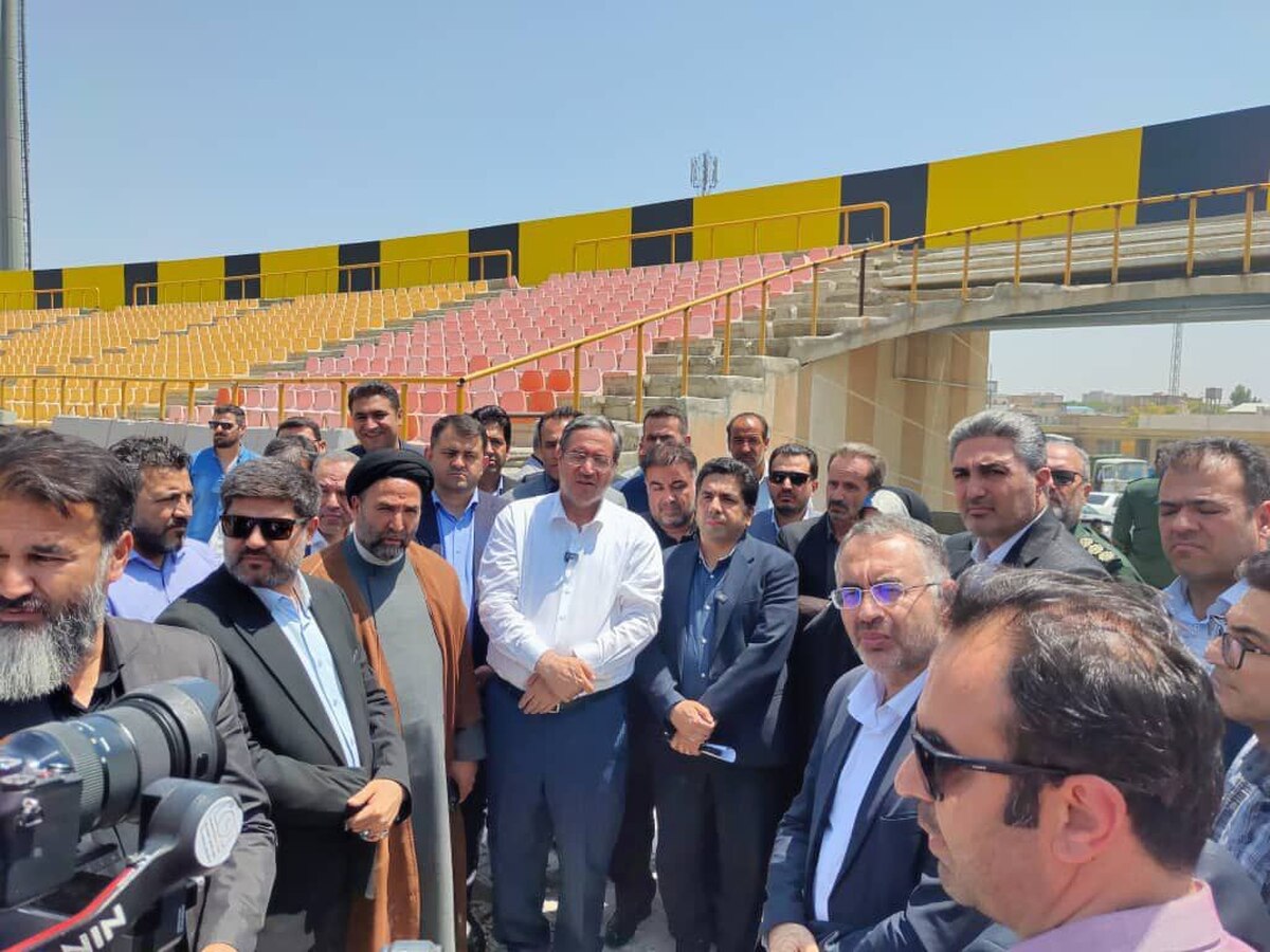 وضعیت ورزشگاه باکری ارومیه زیر نظر مدیرعامل شرکت توسعه قرار گرفت