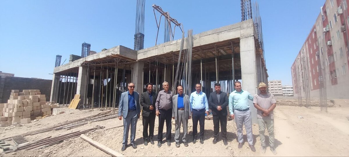 بازدید رییس مجمع خیرین مدرسه ساز شهرستان های استان تهران از پروژه های آموزشی قرچک