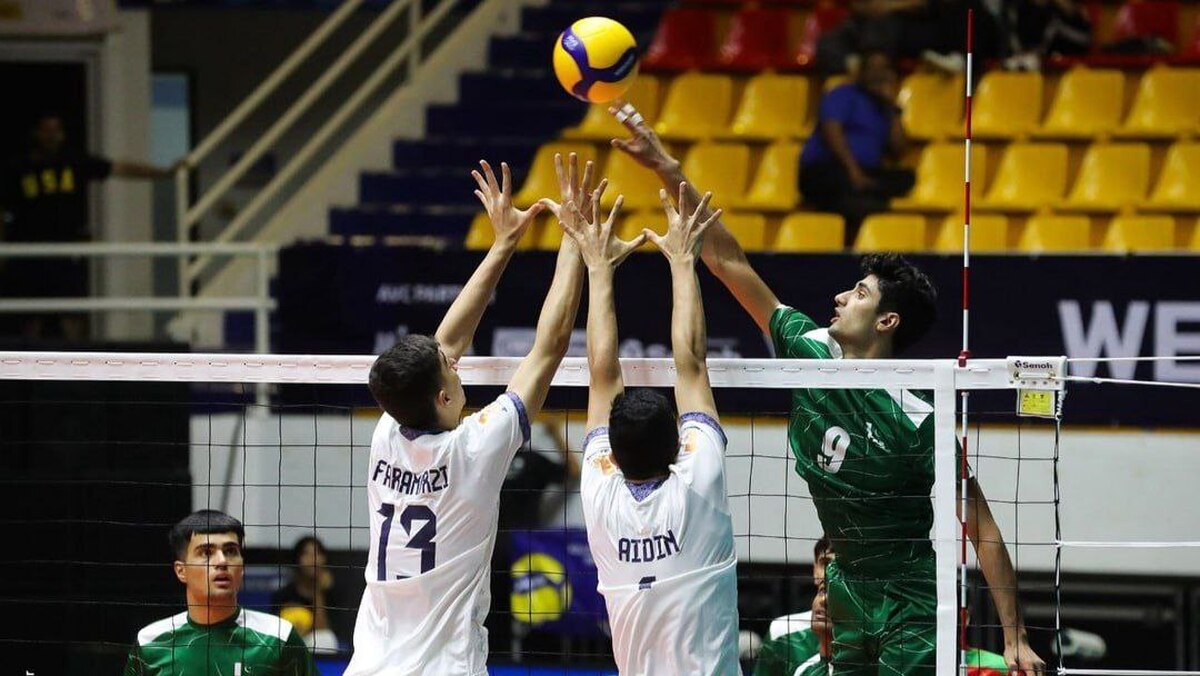 والیبال زیر ۱۶ سال آسیا/ نوجوانان ایران نقره‌ای شدند