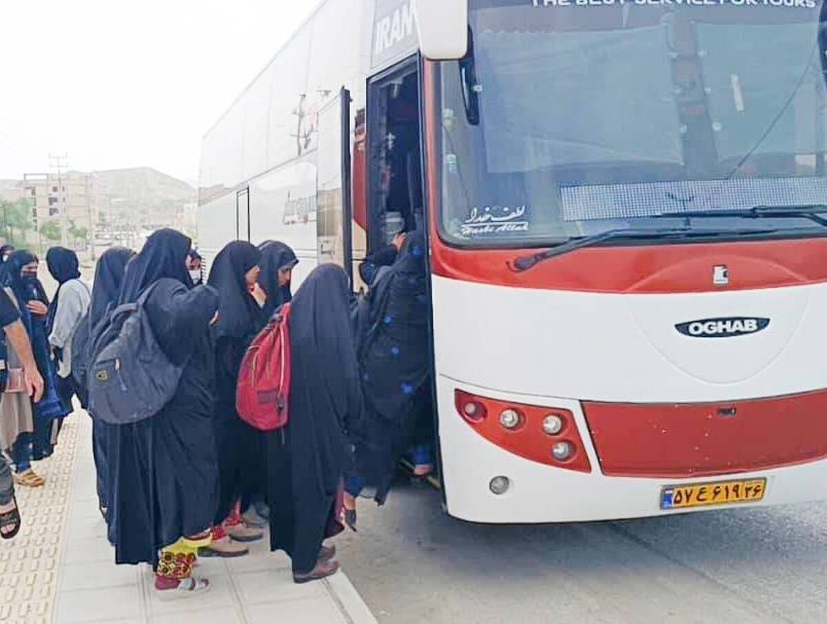 اردوی زیارتی و تفریحی دانش آموزان بشاگردی به مشهد مقدس