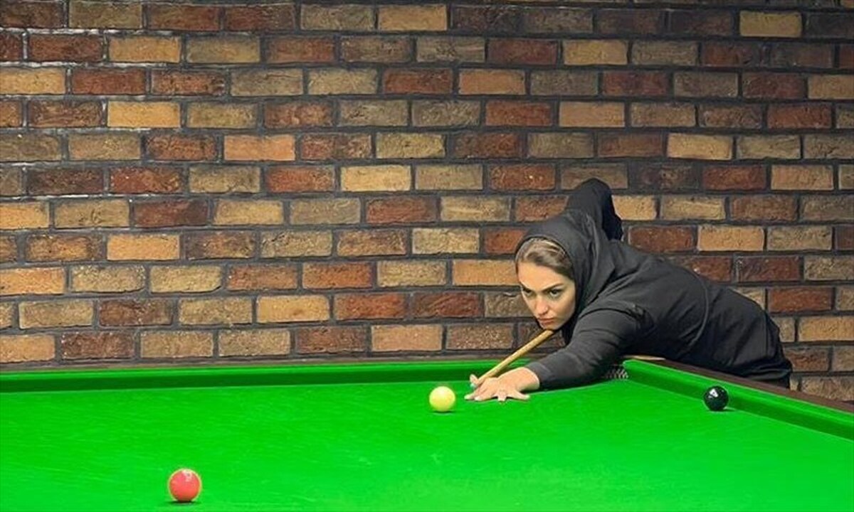 قهرمان مسابقات کشوری اسنوکر بانوان: بدون آمادگی کامل نمی‌توان به مدال فکر کرد