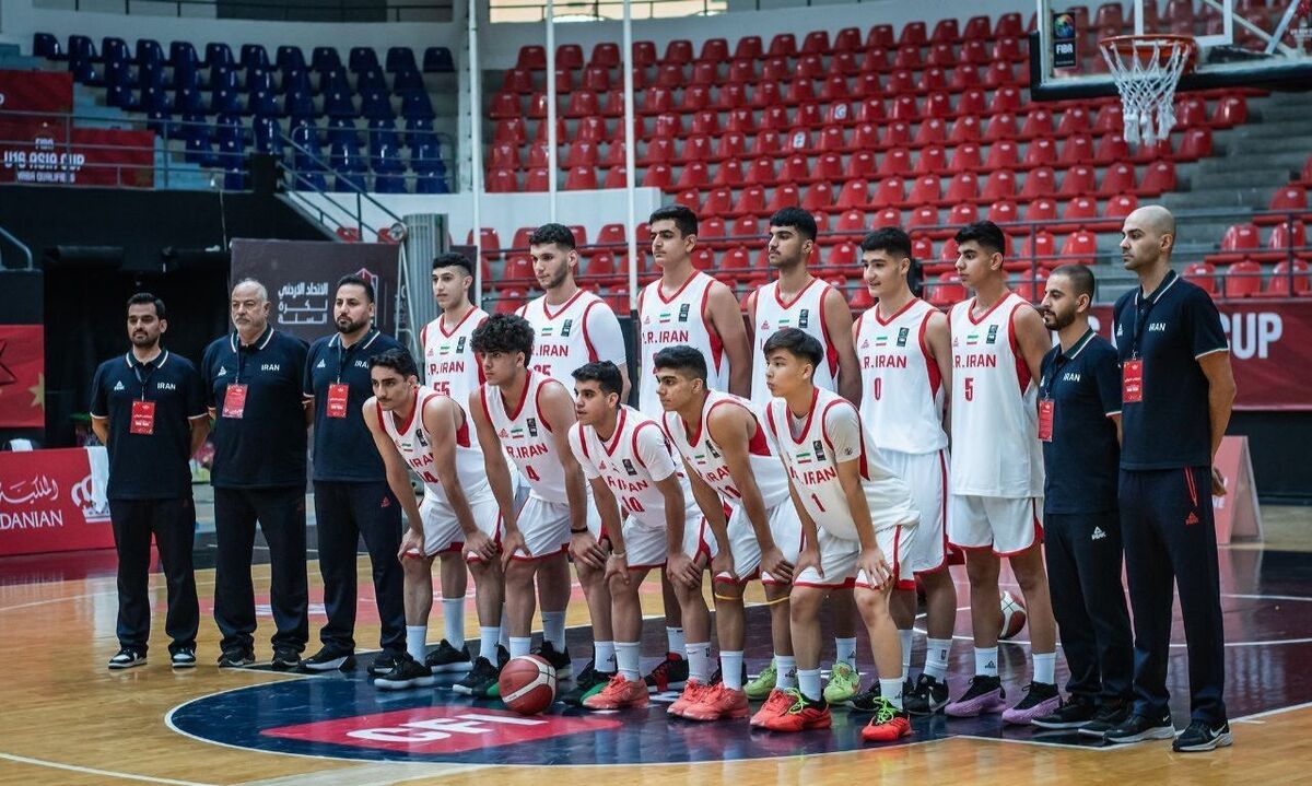 مسابقات بسکتبال غرب آسیا/ شکست تیم ملی زیر ۱۶ سال پسران ایران مقابل لبنان