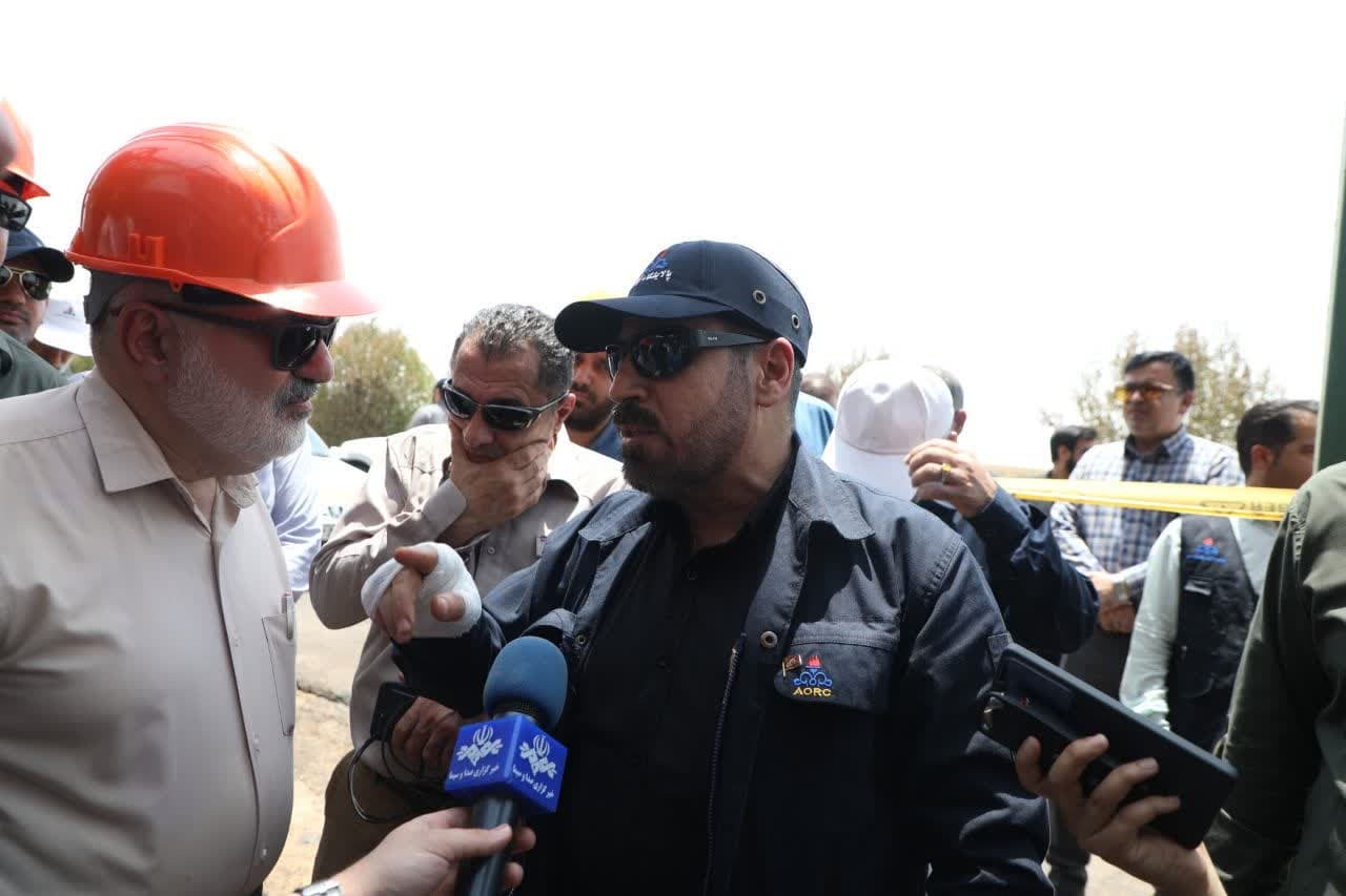  استاندار خوزستان: حادثه پالایشگاه آبادان به دلیل فرسودگی تجهیزات بود / راندمان تولید پایدار است