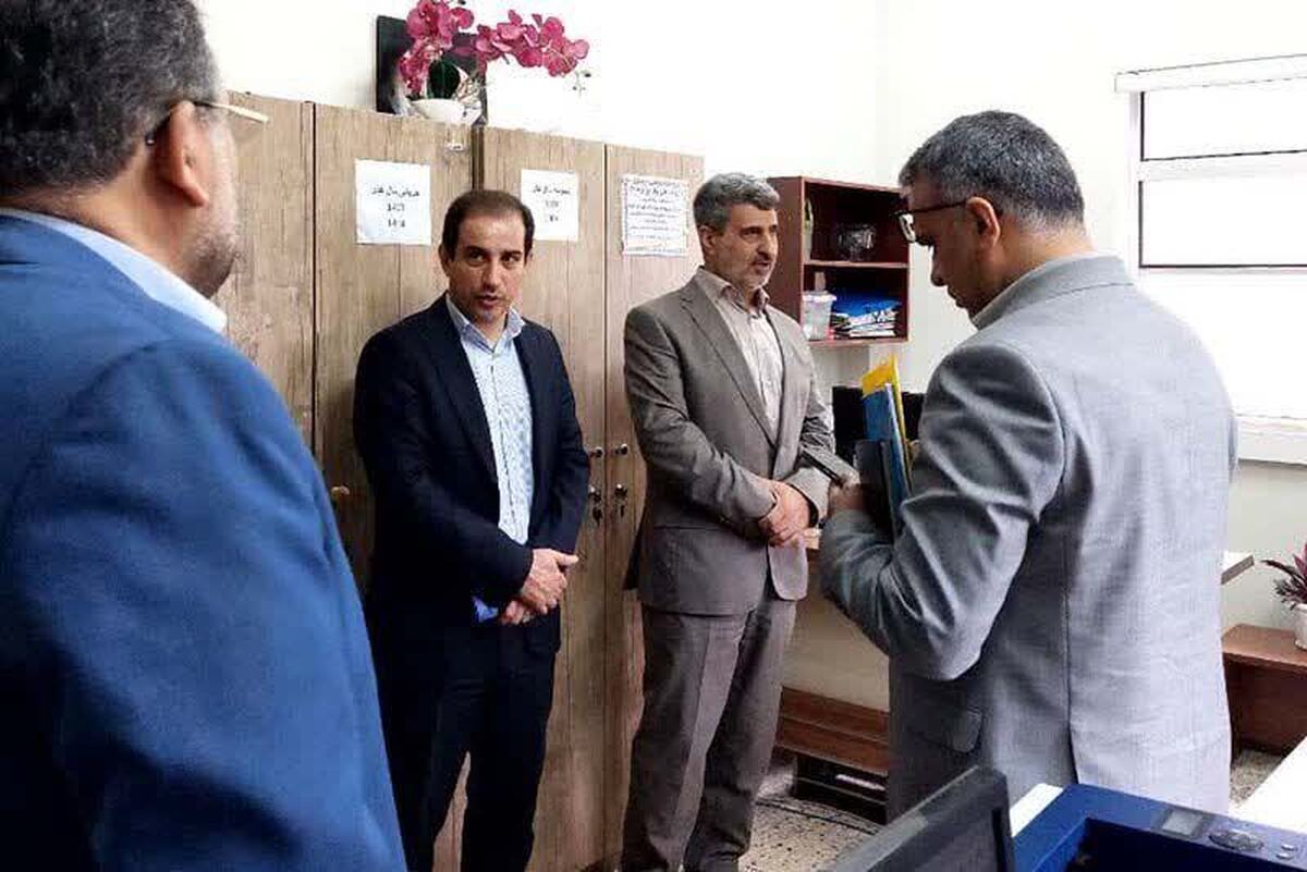 بازدید رئیس کل دادگستری استان گیلان از دادگستری شهرستان ماسال