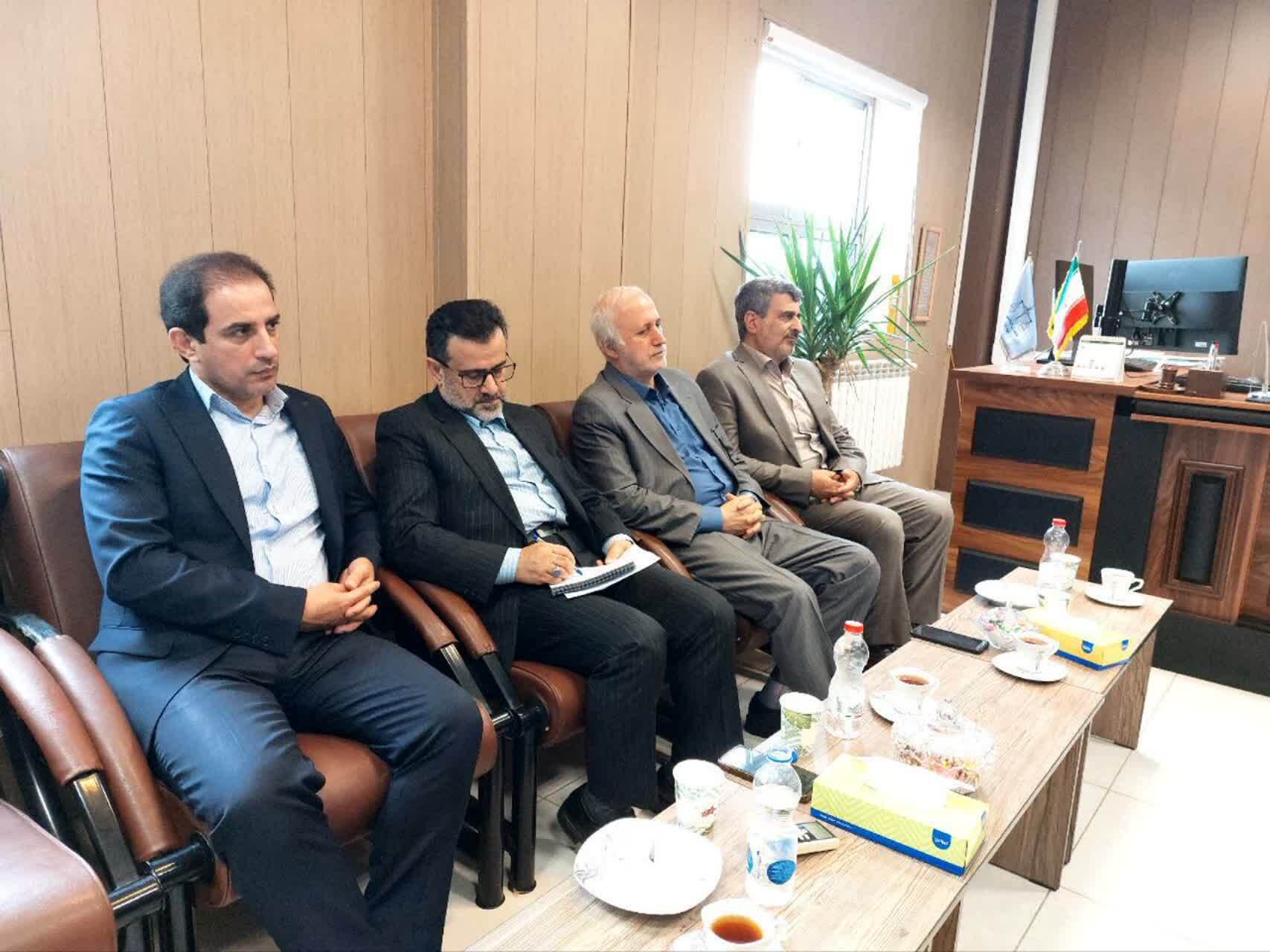 بازدید رئیس کل دادگستری استان گیلان از دادگستری شهرستان ماسال