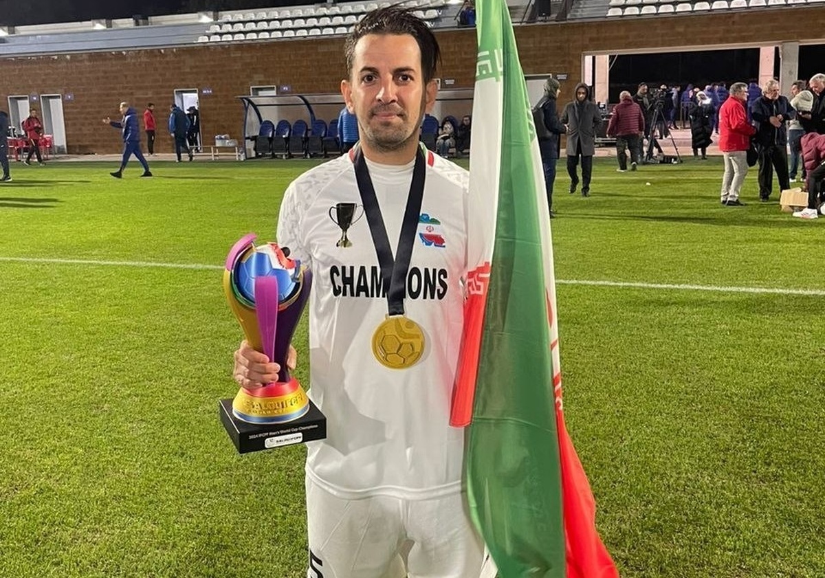 ملی‌پوش فوتبال هفت نفره: در زمین جواب خوبی بی‌حرمتی آمریکایی‌ها دادیم/ برای پرچم ایران تا پای جان ایستاده‌ایم