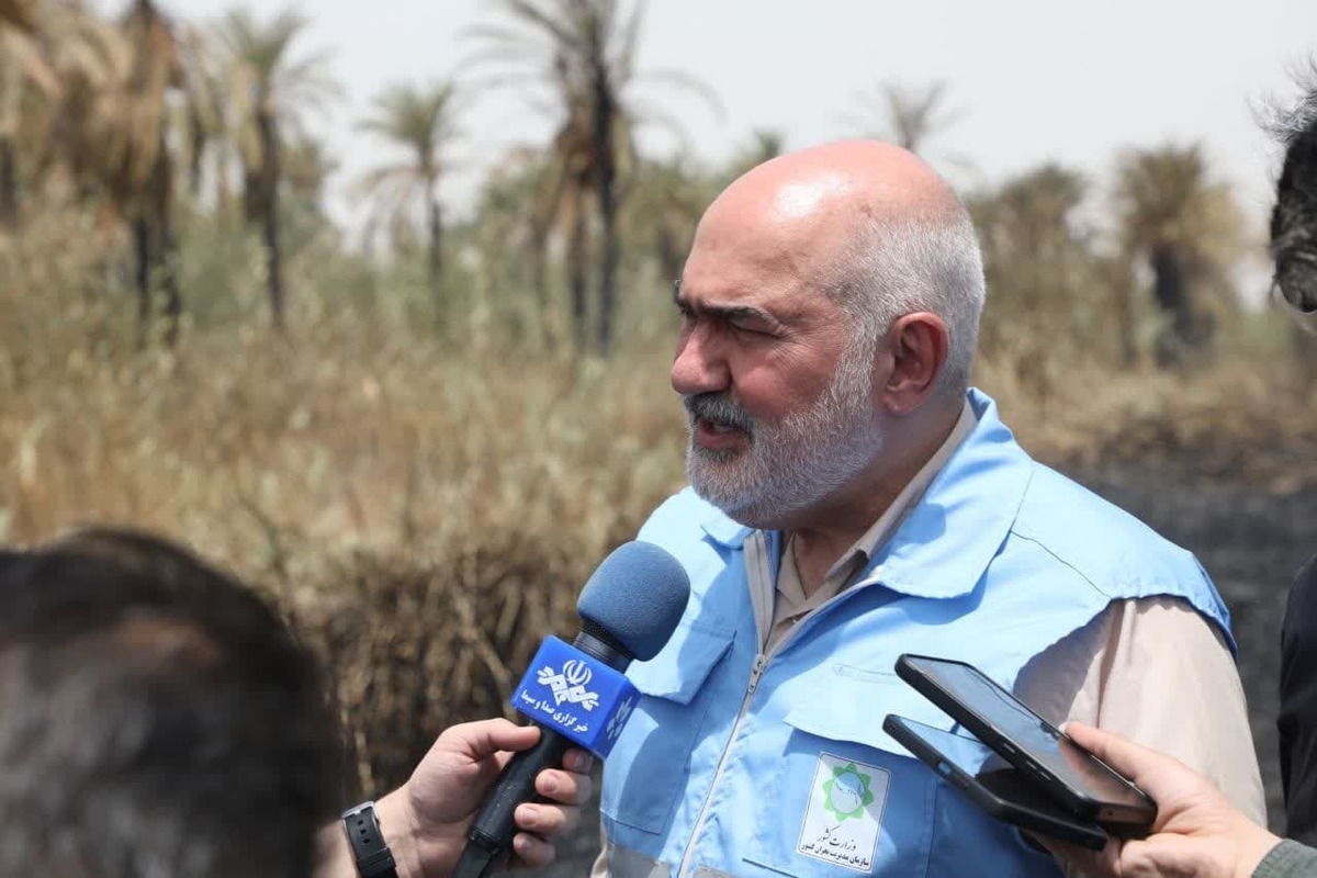 استاندار خوزستان: علت آتش‌سوزی نخلستان‌های آبادان در دست بررسی است / بهره مندی از تمام ظرفیت‌های استانی و ملی برای جبران خسارت و بازسازی نخلستان‌ها