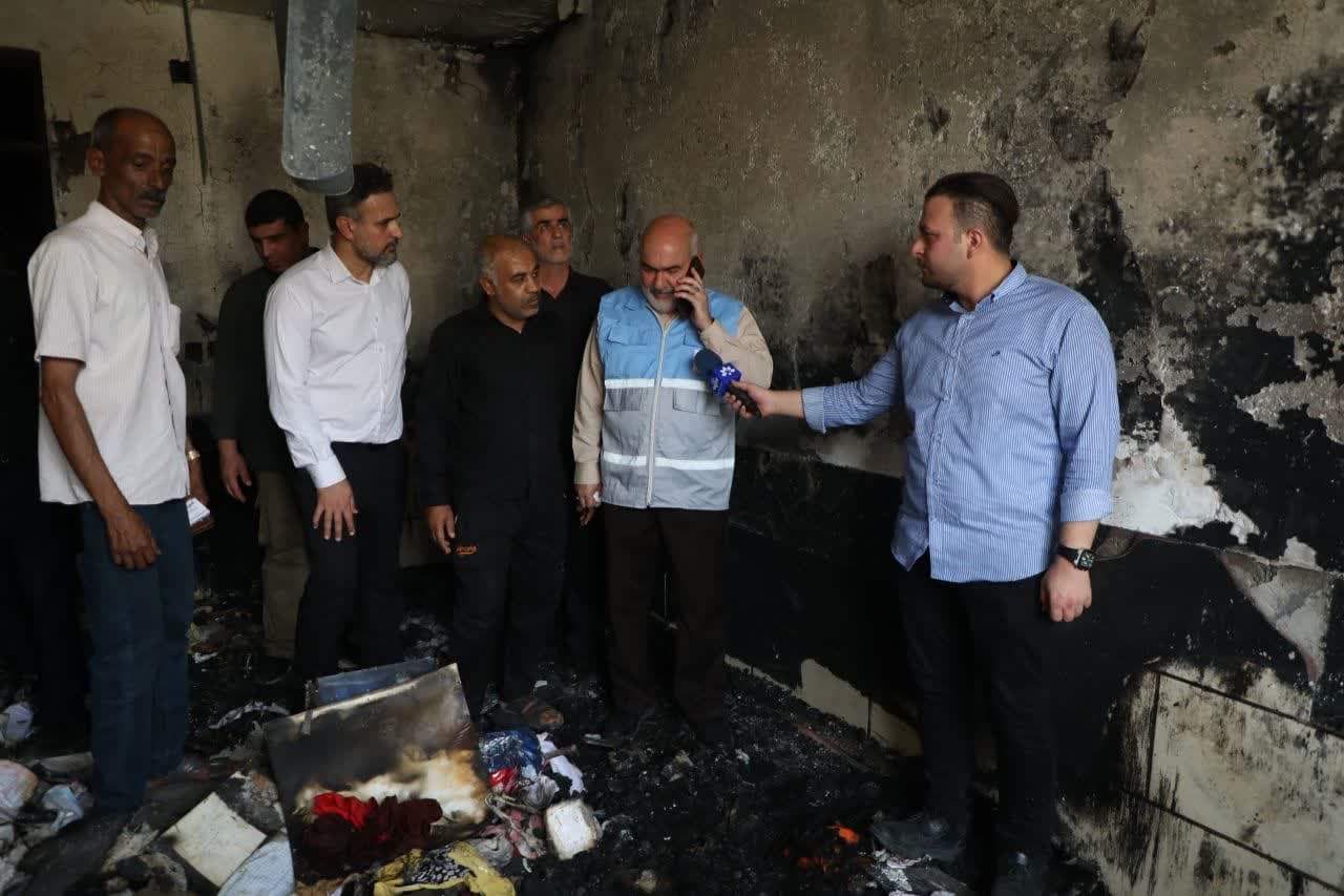 استاندار خوزستان در روستای کوت‌شنوف آبادان: تمام دستگاه‌های اجرایی موظف به جبران خسارت آتش‌سوزی هستند / طرح جامع احیای نخلستان‌های آسیب‌دیده تدوین می شود