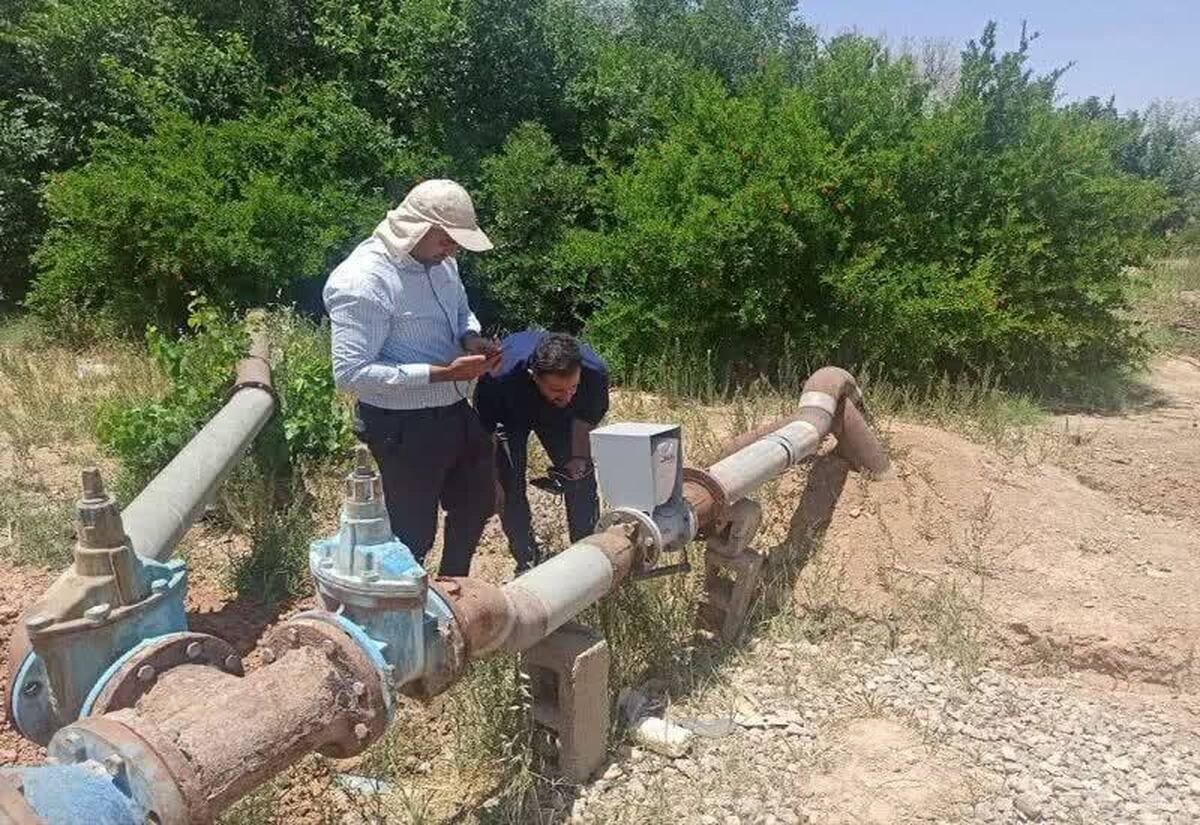 نصب کنتور روی چاه‌های آب آشامیدنی اصفهان تا پایان سال
