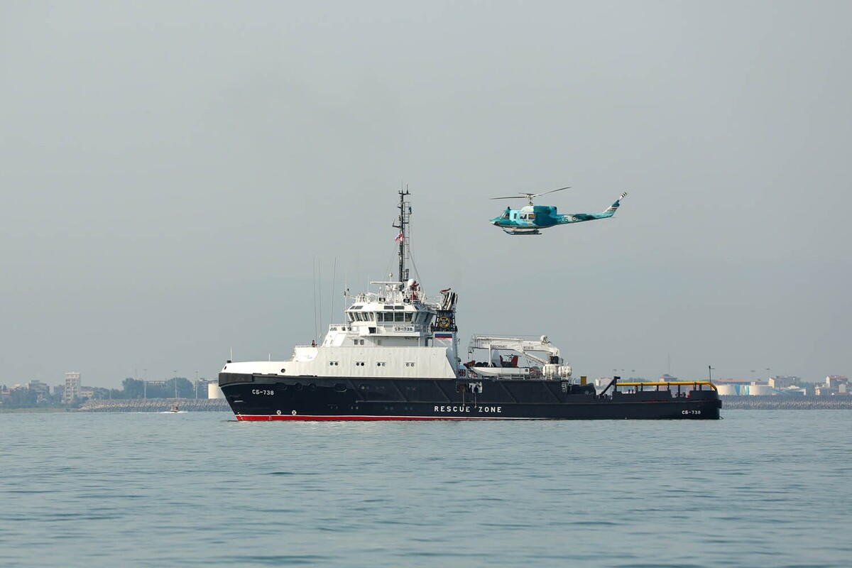 شناور نیروی دریایی فدراتیو روسیه وارد منطقه عمومی دریای خزر شد