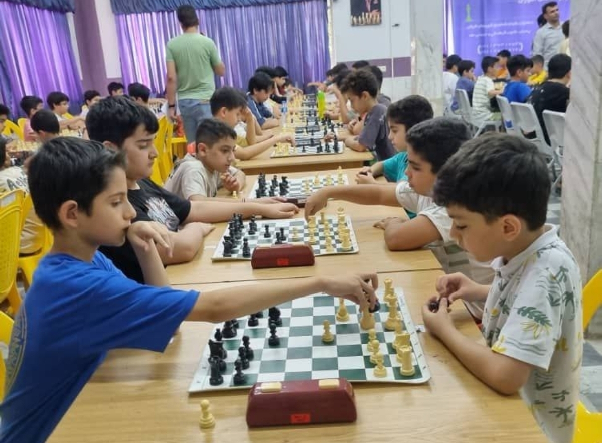 برگزاری مسابقات شطرنج دانش آموزی در گرگان