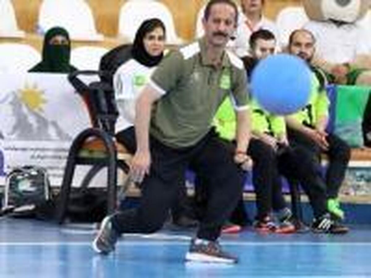 قضاوت داور کردستانی در رقابت‌های گلبال نابینایان و کم بینایان قهرمانی قاره آمریکا