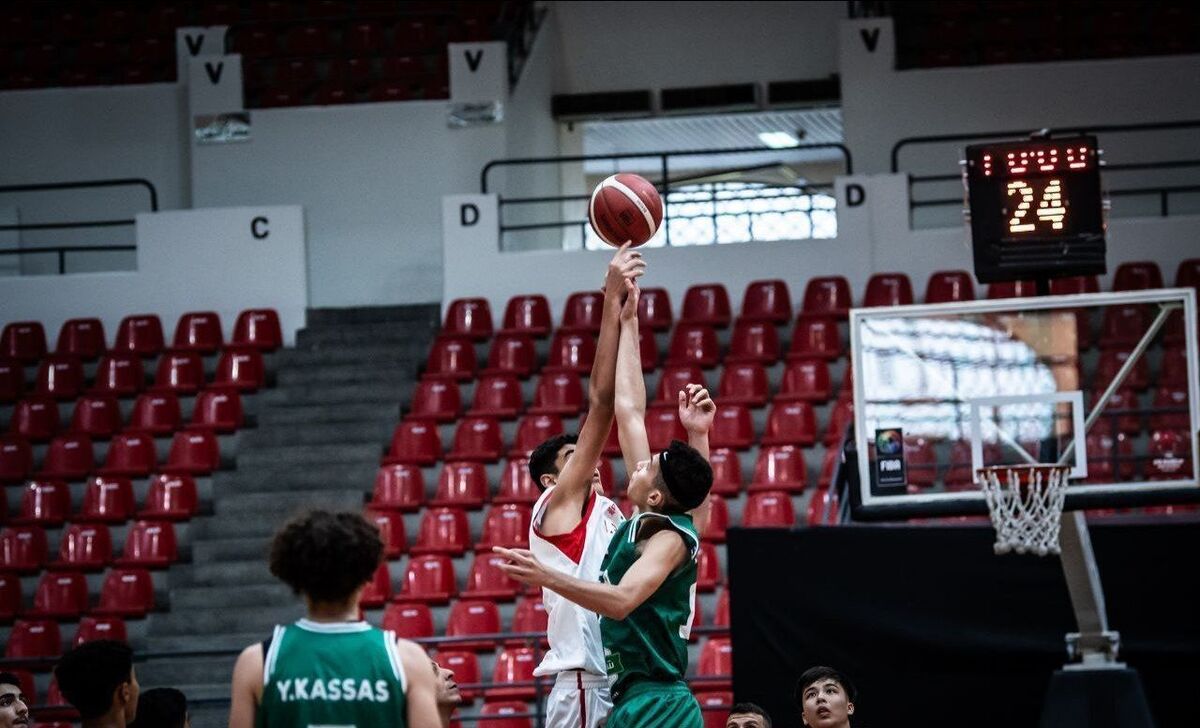 مسابقات بسکتبال غرب آسیا/ پیروزی پسران زیر ۱۶ ایران مقابل سوریه