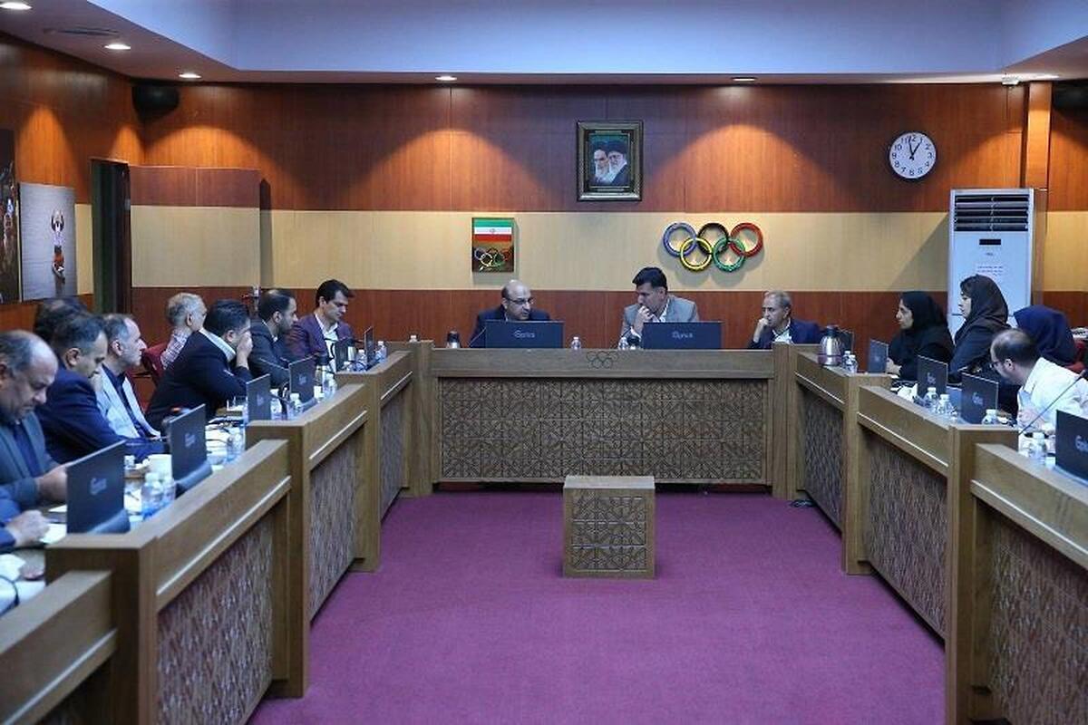 برگزاری نشست هماهنگی کادر سرپرستی کاروان اعزامی به بازی‌های آسیایی جوانان ۲۰۲۵