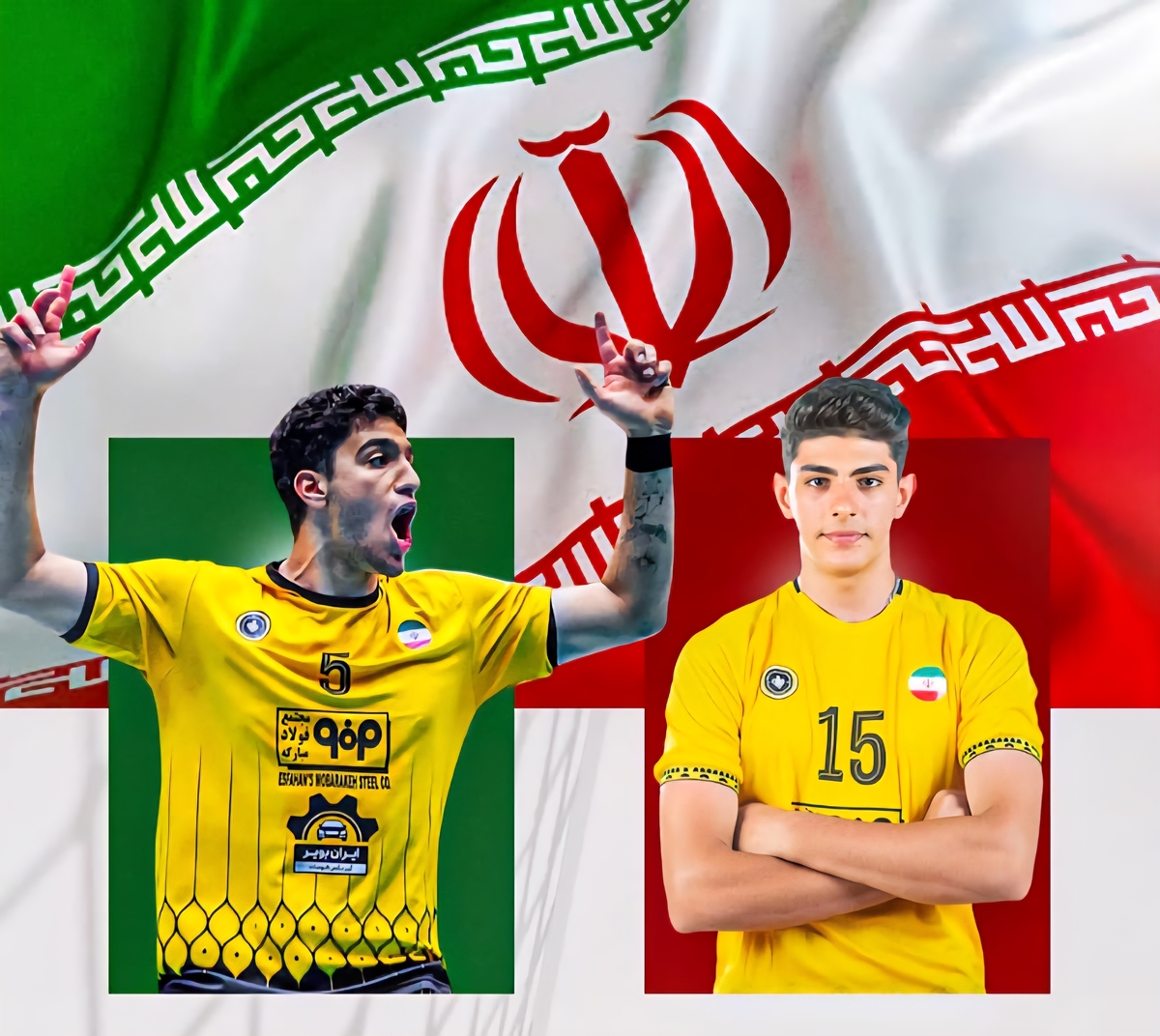 دو ستاره جوان تیم والیبال سپاهان در جمع ملی‌پوشان ۱۹ سال