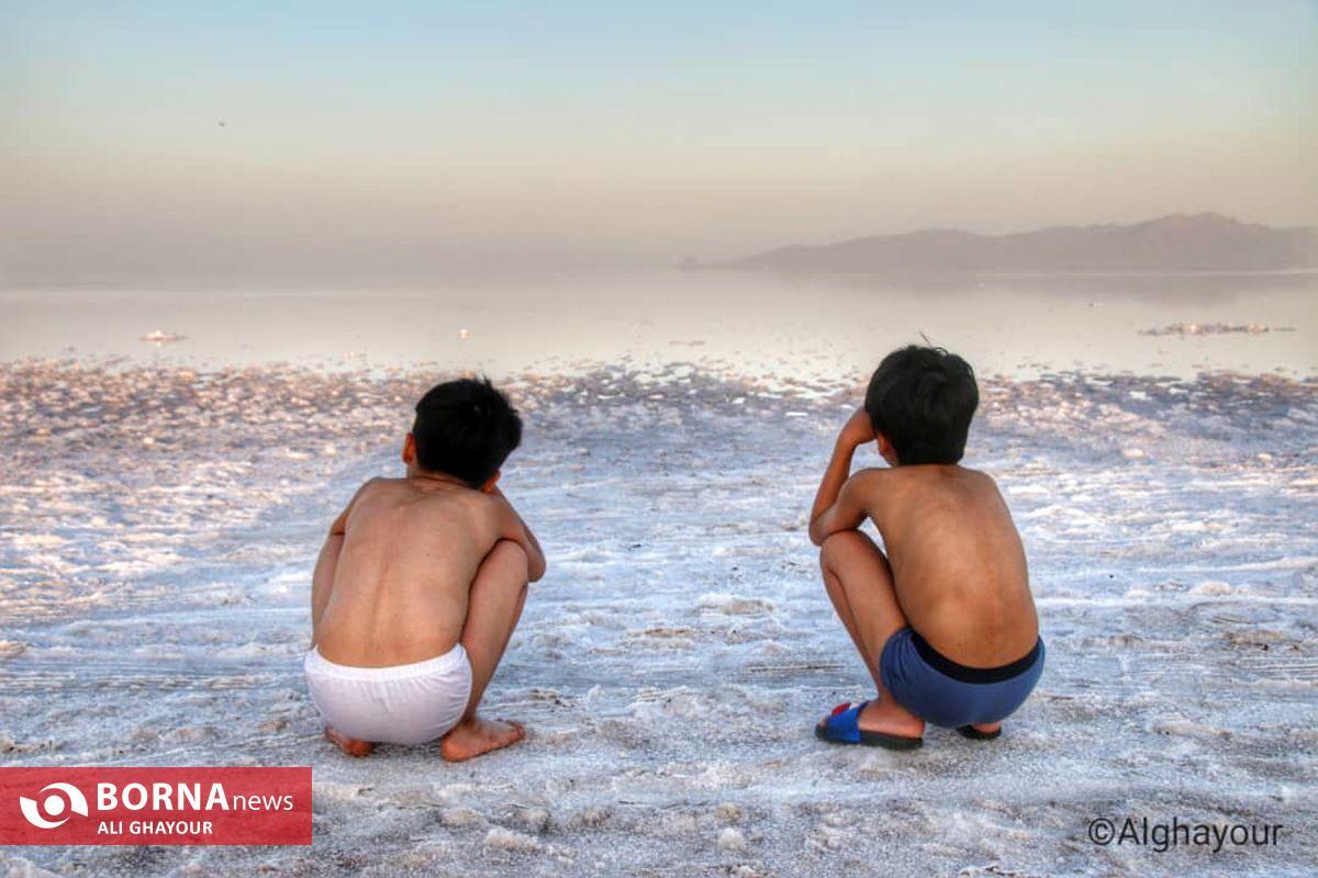 احتمال خشکی کامل دریاچه ارومیه تا آخر تابستان