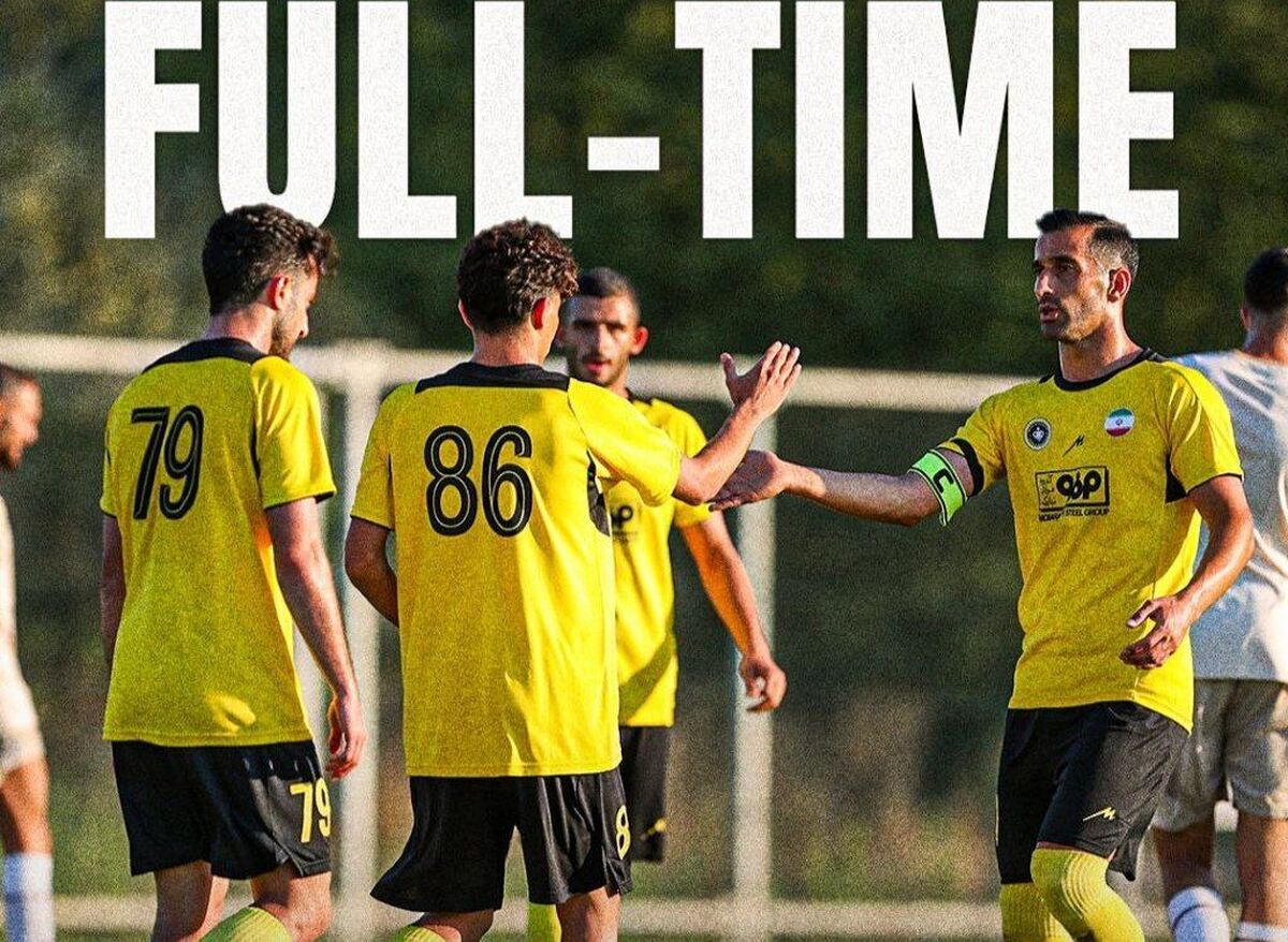 سپاهان تیم قطری را شش‌تایی کرد