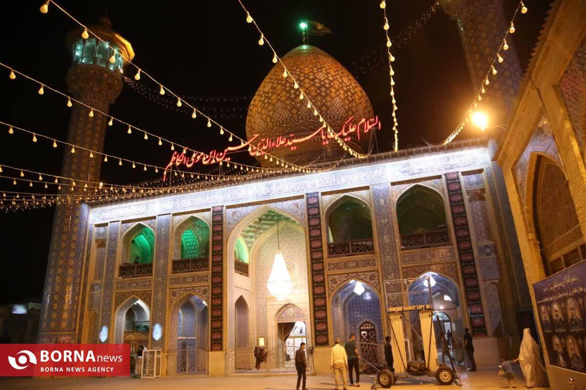 تشریح برنامه های دهه نخست محرم حرم مطهر سیدعلاالدین حسین(ع)