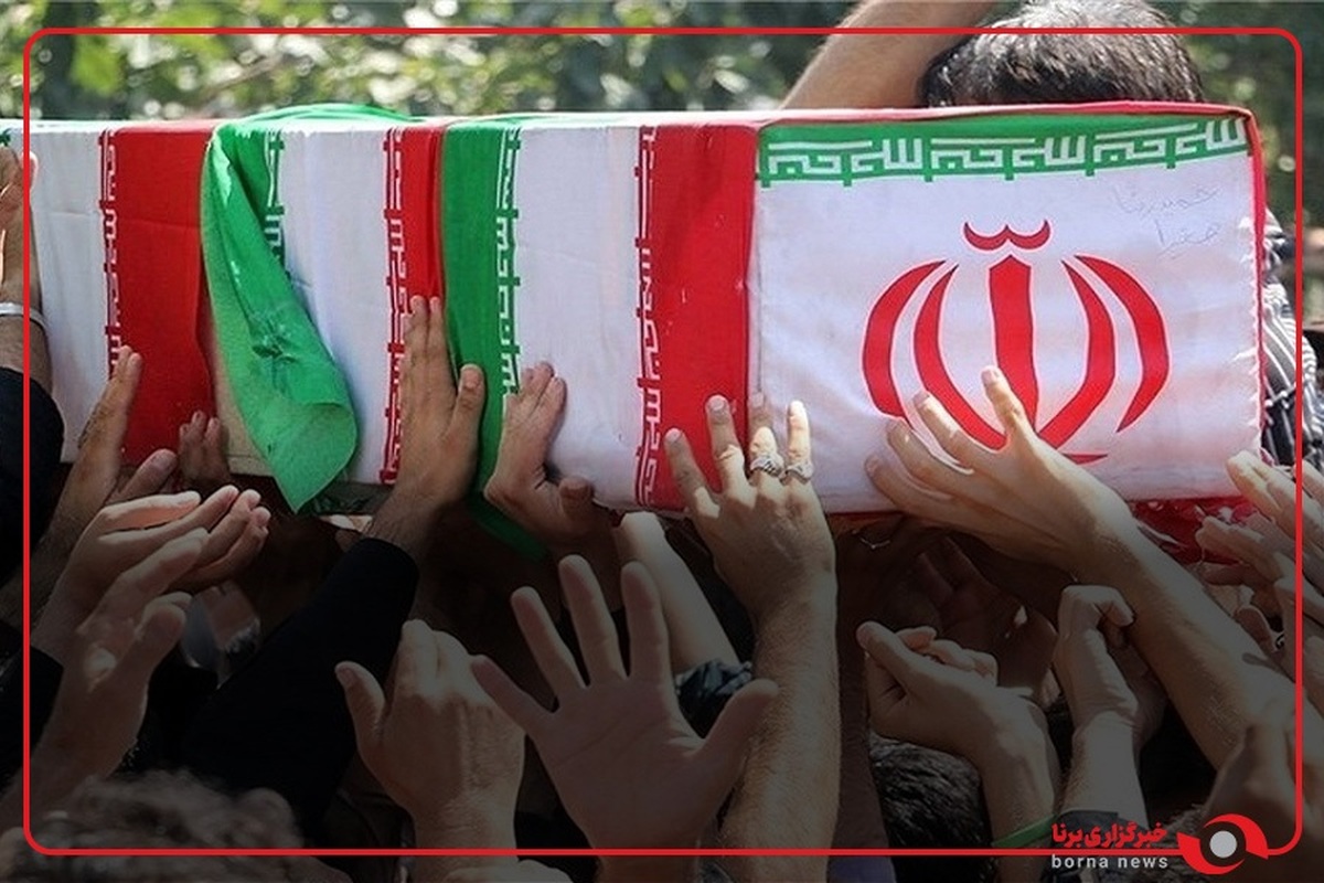 تشییع پیکر ۱۳ شهید تجاوز رژیم صهیونیستی به ایران در مشهد