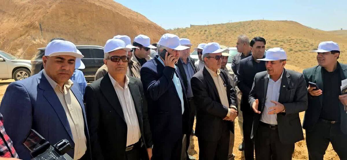 استاندار از پروژه‌های کلان شهرستان مارگون بازدید کرد