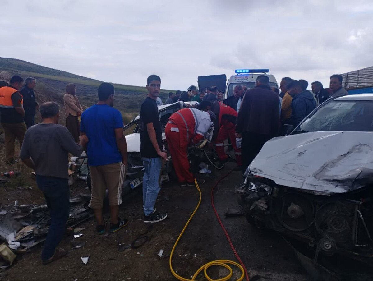 سانحه تصادف جاده کوثر ۳ جان باخته بر جای گذاشت