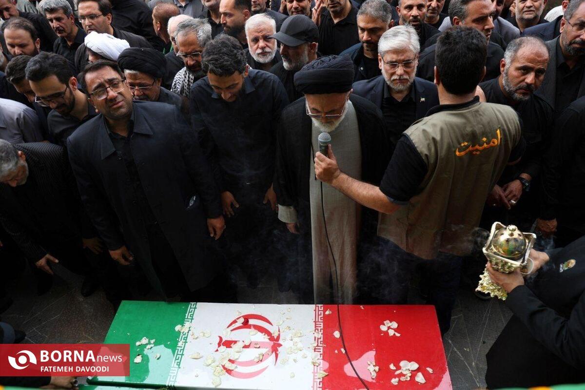 مراسم تشییع پیکر دکتر محمدمهدی طهرانچی 