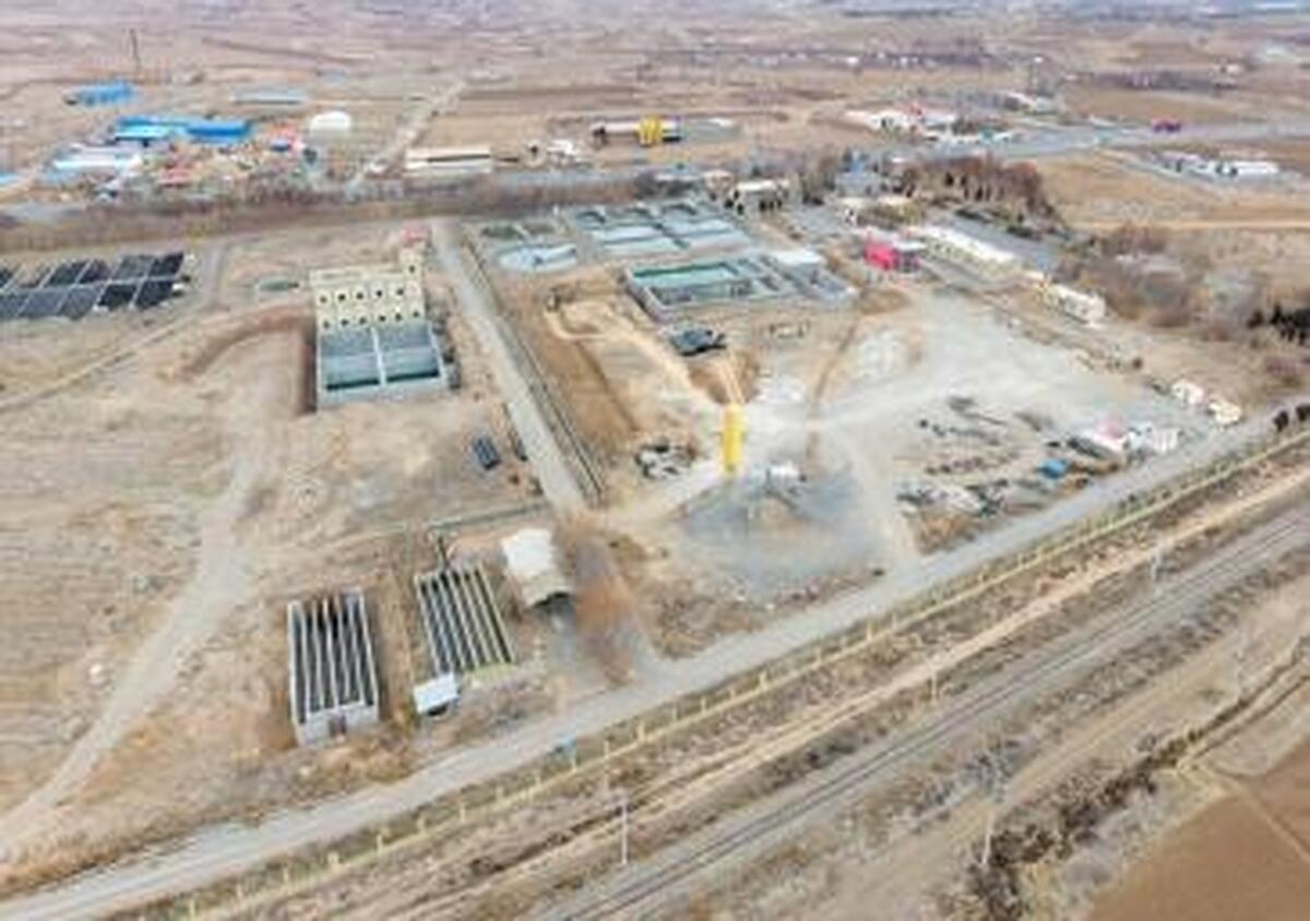 بازدید وزیر نیرو از تصفیه خانه فاضلاب مرند