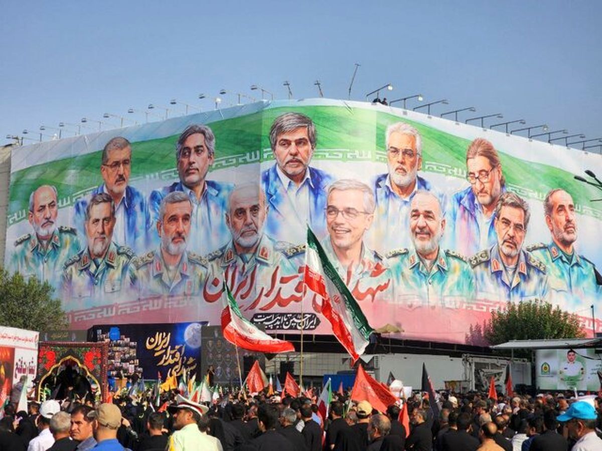 پیام فرمانده قرارگاه مرکزی حضرت خاتم الانبیاء(ص) به مردم ایران