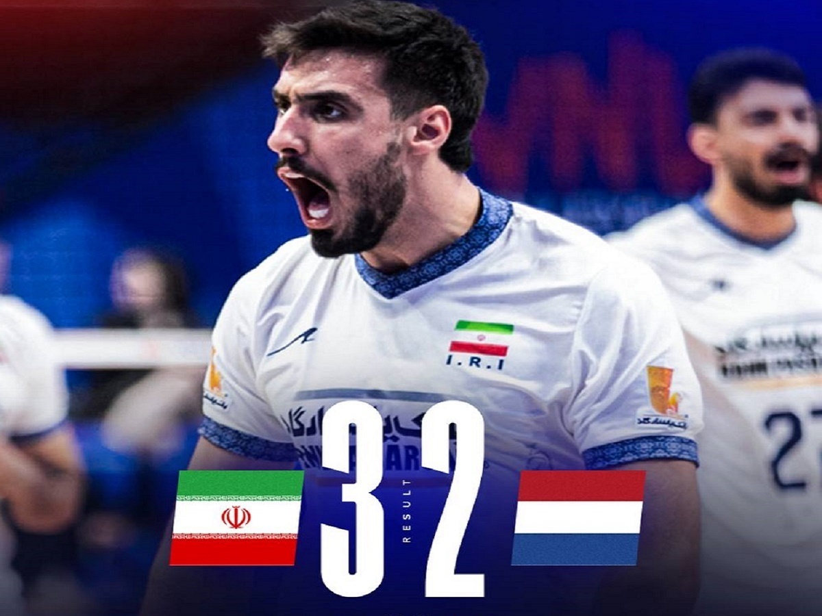 لیگ ملت‌های والیبال ۲۰۲۵/ برد ارزشمند ایران مقابل هلند