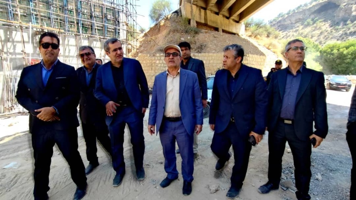 پیشرفت فیزیکی ۶۸ درصدی پل تنگ سریز بویراحمد