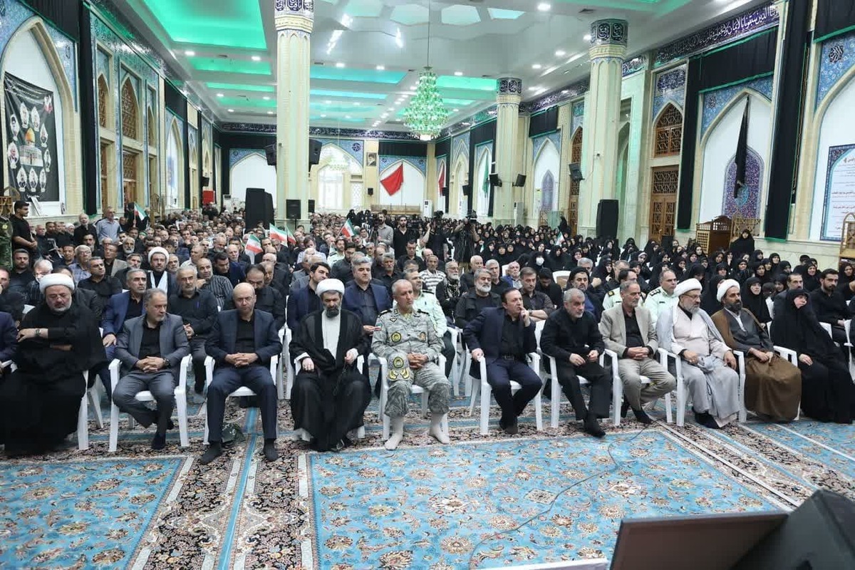 فریاد انزجار از تروریسم صهیونیستی در مسجد امام حسن عسکری قزوین