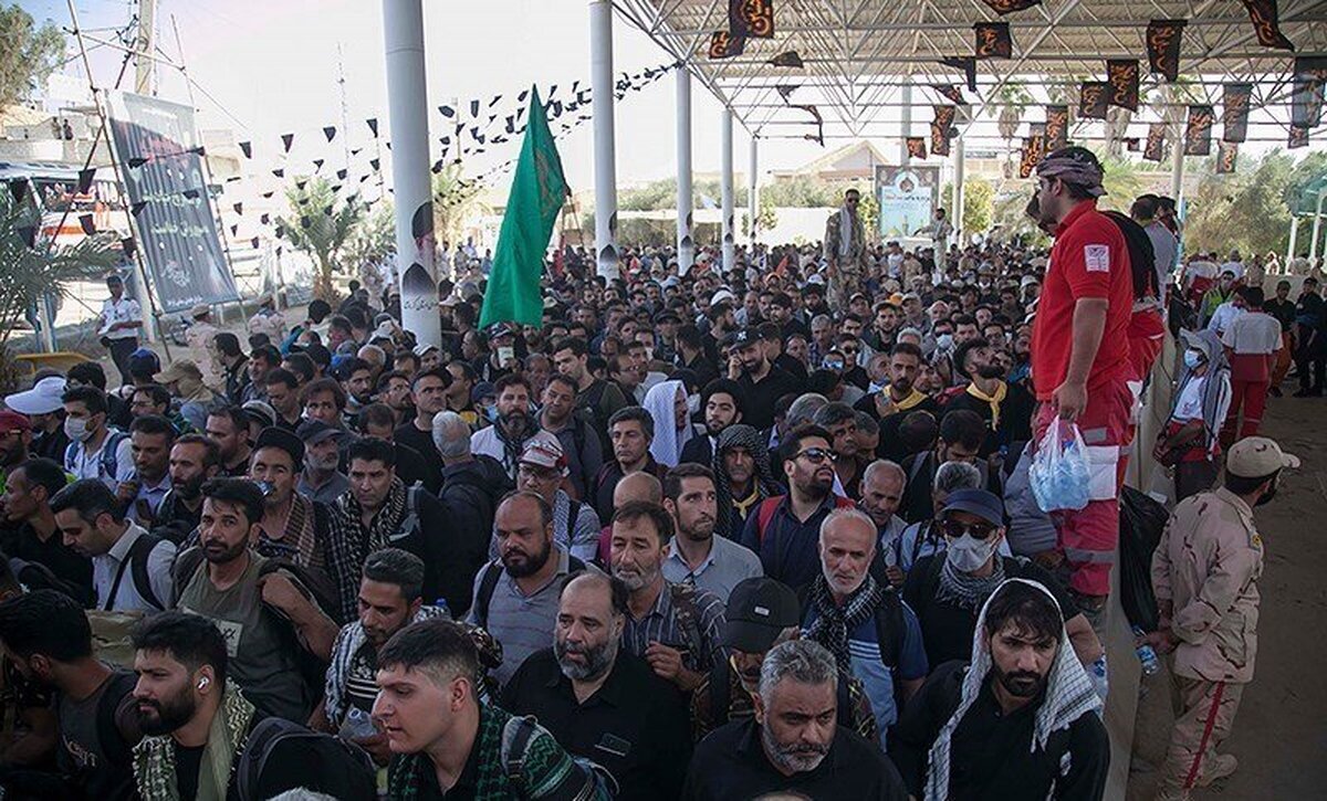 ثبت بیش از ۱.۵میلیون تردد در مرز مهران