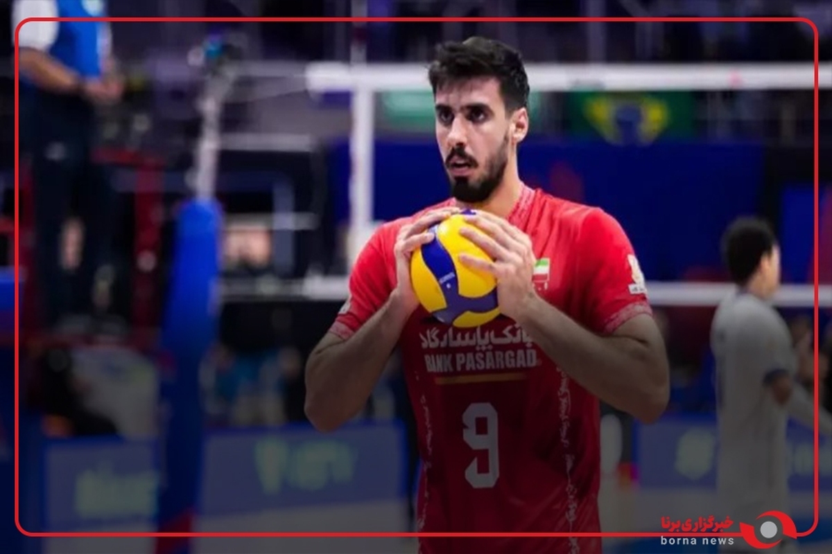 پوریا خانزاده بهترین سرویس‌زن لیگ ملت‌ها در هفته دوم شد